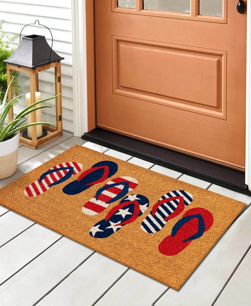 Liora Manne' Natura Freedom Flops 2'x3' Area Rug