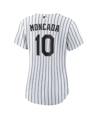 Nike Women's Yoan Moncada White Chicago Sox Home Replica Player Jersey