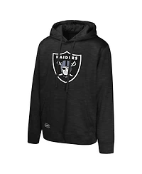 Outerstuff Men's Black Las Vegas Raiders Streak Fleece Pullover Hoodie