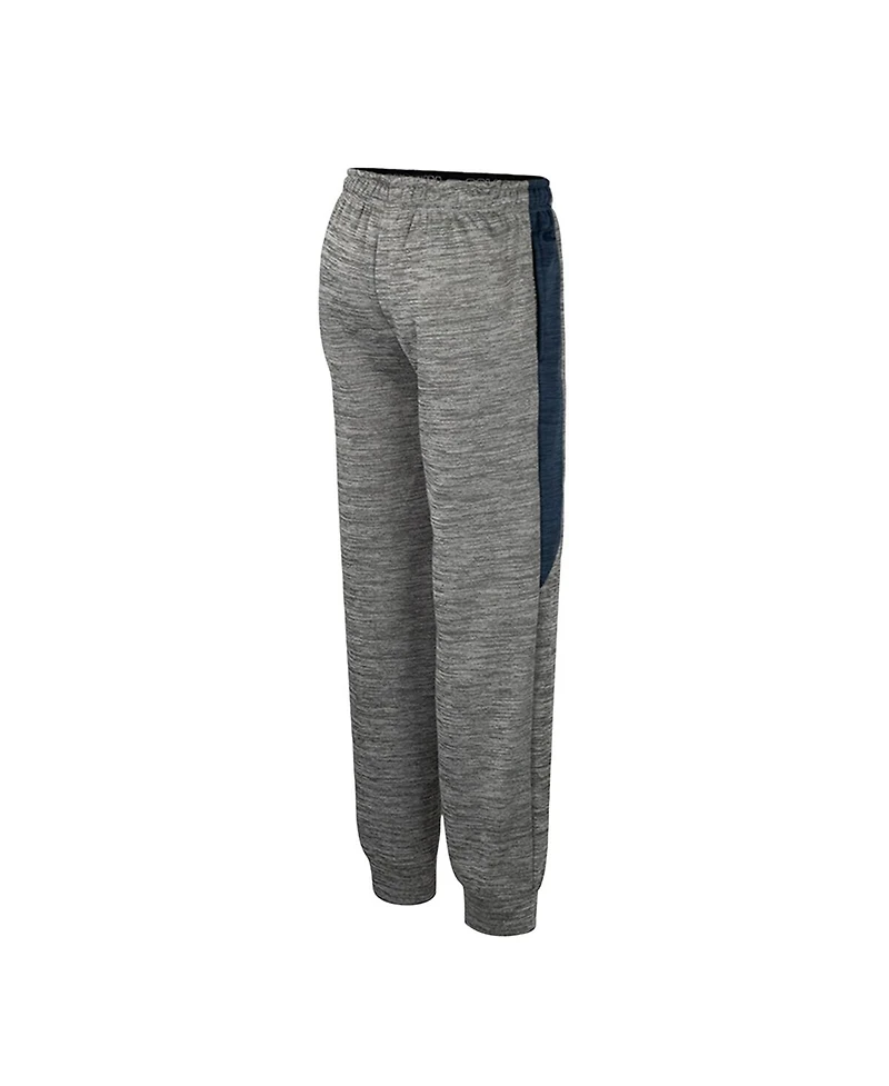 Colosseum Big Boys and Girls Heather Gray UConn Huskies Fleece Pants