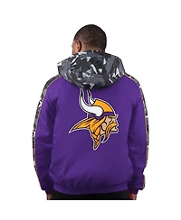 Starter Men's Purple Minnesota Vikings Thursday Night Gridiron Full-Zip Jacket