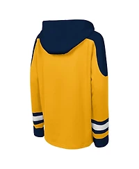 Outerstuff Big Boys and Girls Gold Nashville Predators Must Have Home V-Neck Pullover Hoodie