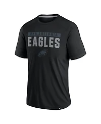 Fanatics Men's Black Philadelphia Eagles Defender Blackout T-Shirt