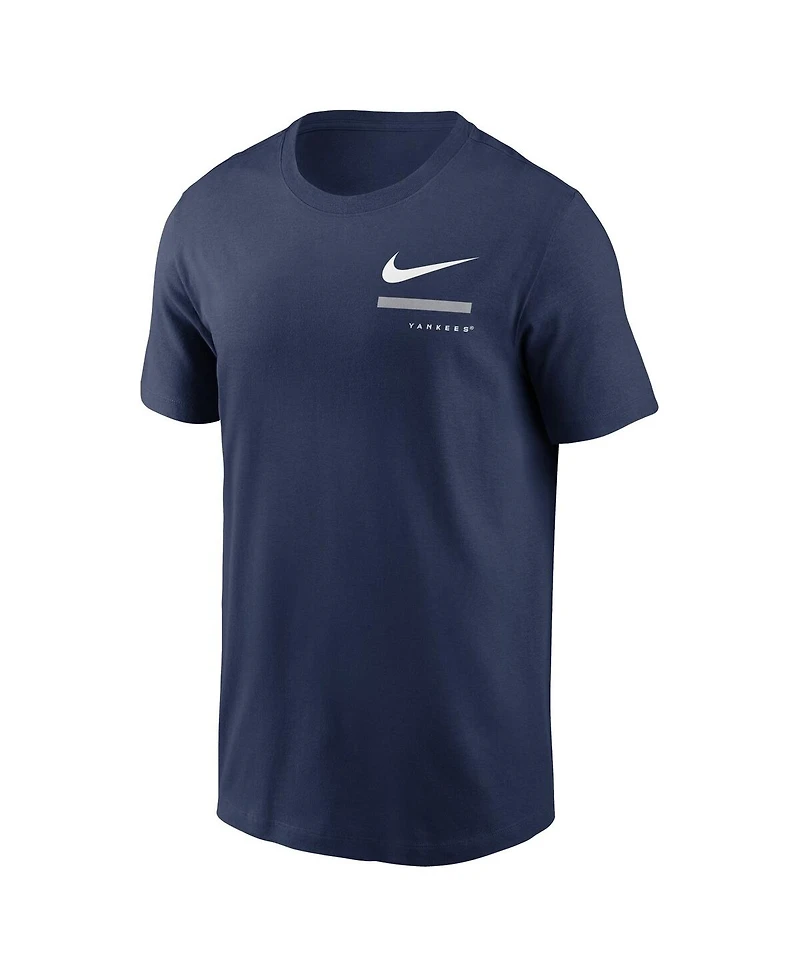 Nike Men's Navy New York Yankees Over the Shoulder T-Shirt