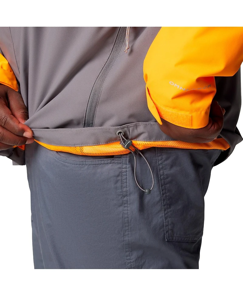 Columbia Men's Scarlet Ohio State Buckeyes Big Tall Field Bound Omni-Tech Full-Zip Jacket