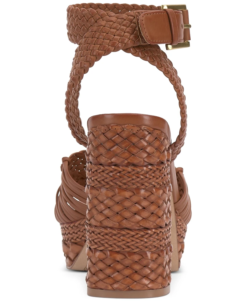 Vince Camuto Women's Pessa Woven Platform Dress Sandals