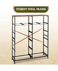 Wlive Tall Dresser for Bedroom with 12 Drawers Dressers & Chests of Fabric Closet Storage Draw