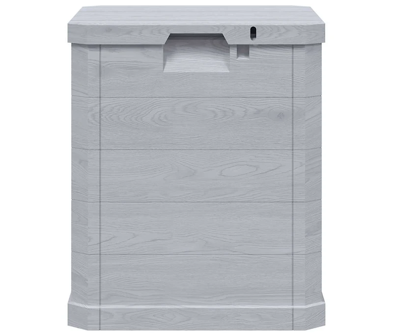 Patio Storage Box 23.8 gal Light Gray