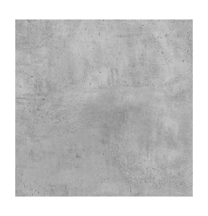 Coffee Table Concrete Gray 23.6"x23.6"x12.4" Engineered Wood