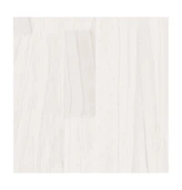 Book Cabinet Room Divider White 15.7"x11.8"x53.3" Solid Wood Pine