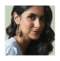 Maxi Marquise Drop Earrings