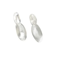 Oblong Drop Earrings