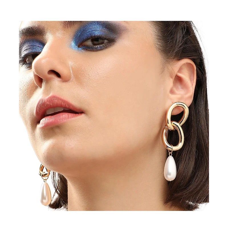 Party Pearls Drop Earring