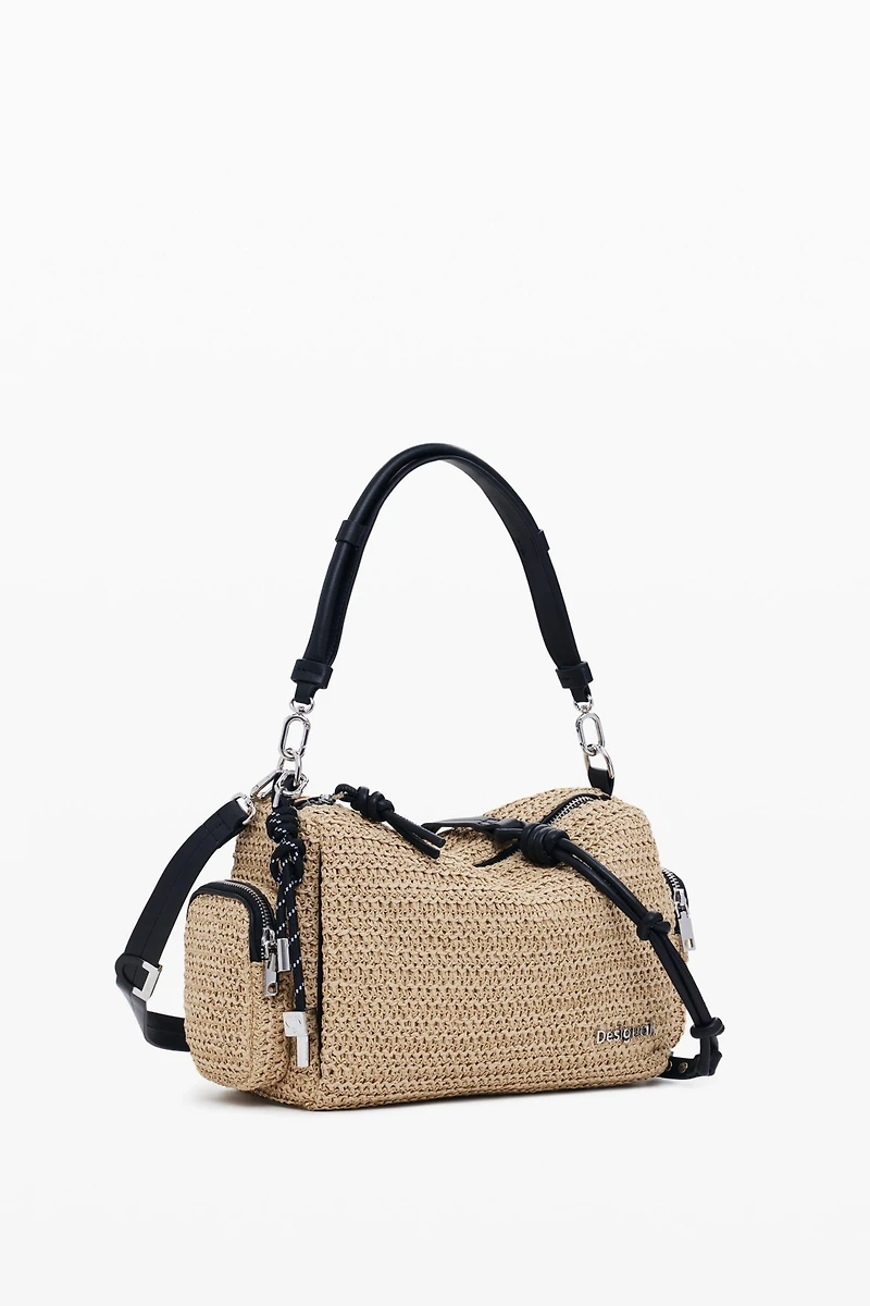 Desigual Women's Small raffia bag