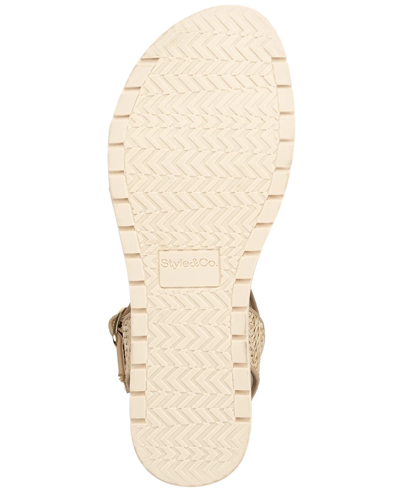 Style & Co Women's Mayaa Flat Sandals, Exclusively at Macy's