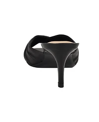 Calvin Klein Women's Imeena Slip-On Kitten Heel Sandals