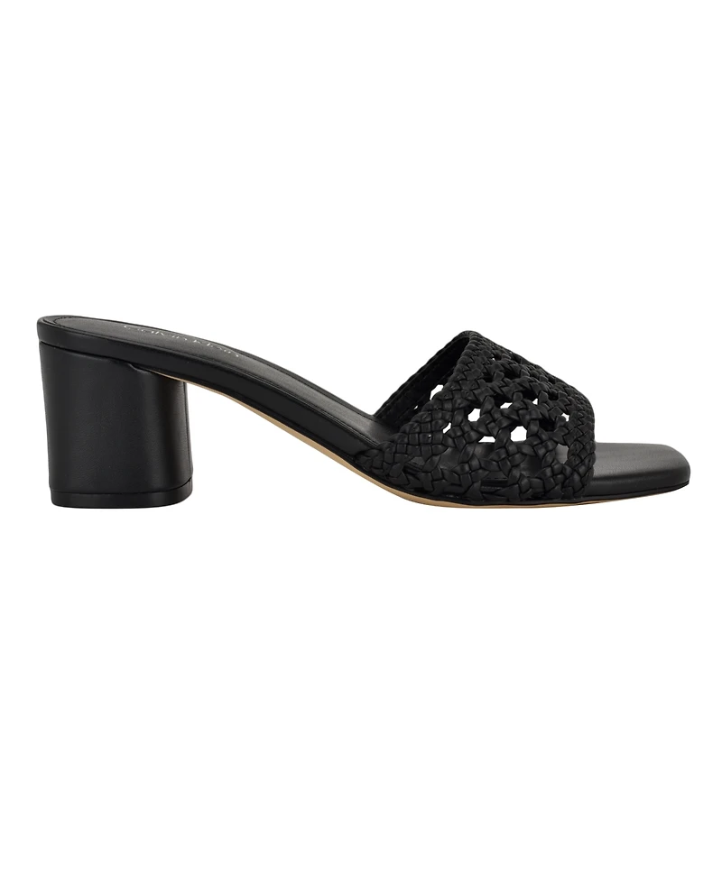 Calvin Klein Women's Brianny Woven Slip-On Sandals