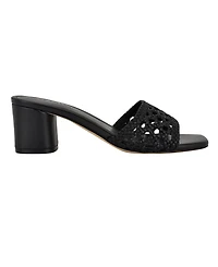 Calvin Klein Women's Brianny Woven Slip-On Sandals