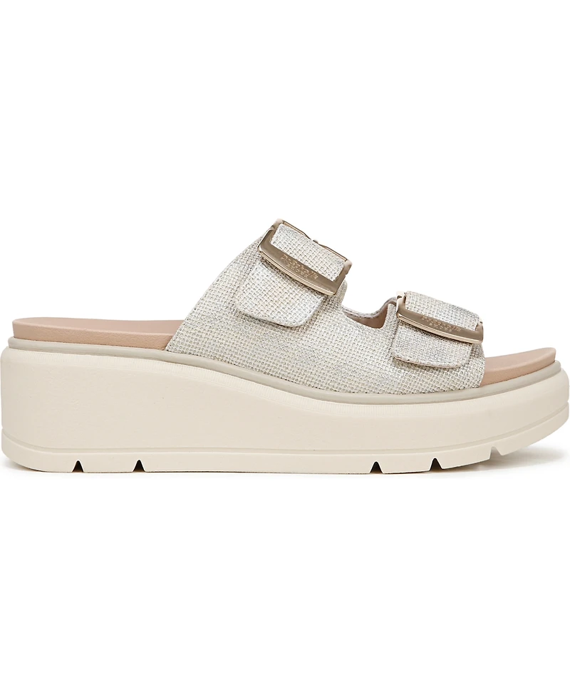 Dr. Scholl's Women's Nice Day Max Og Slide Wedge Sandals