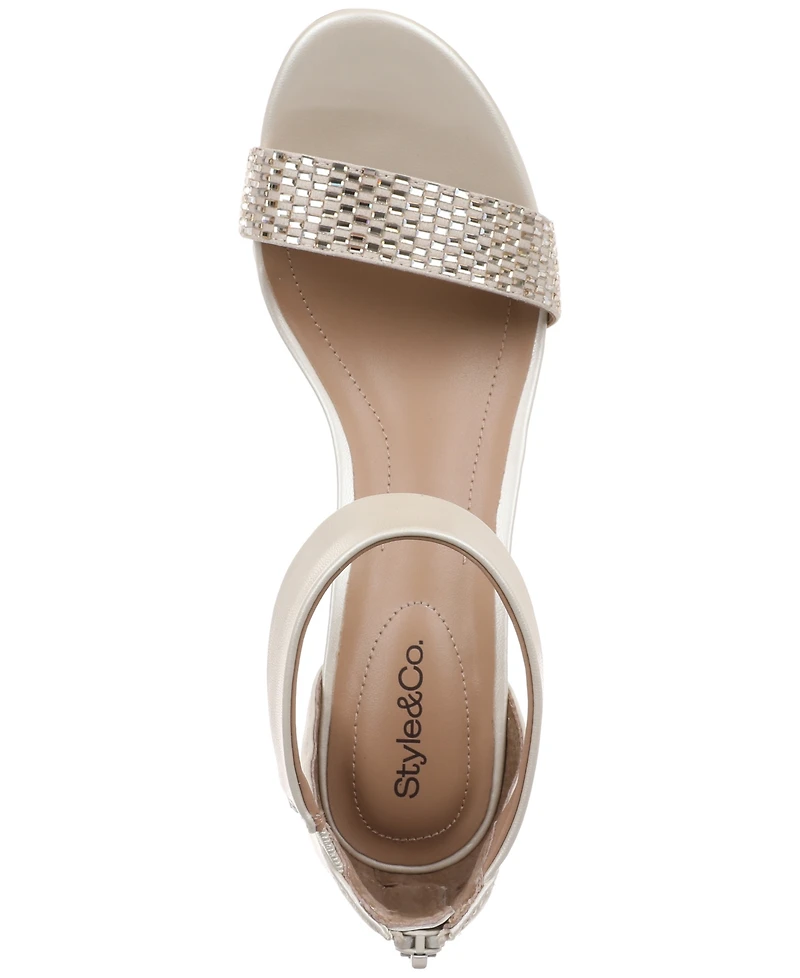 Style & Co Women's Phillys Two-Piece Evening Sandals