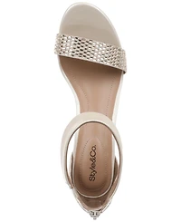 Style & Co Women's Phillys Two-Piece Evening Sandals