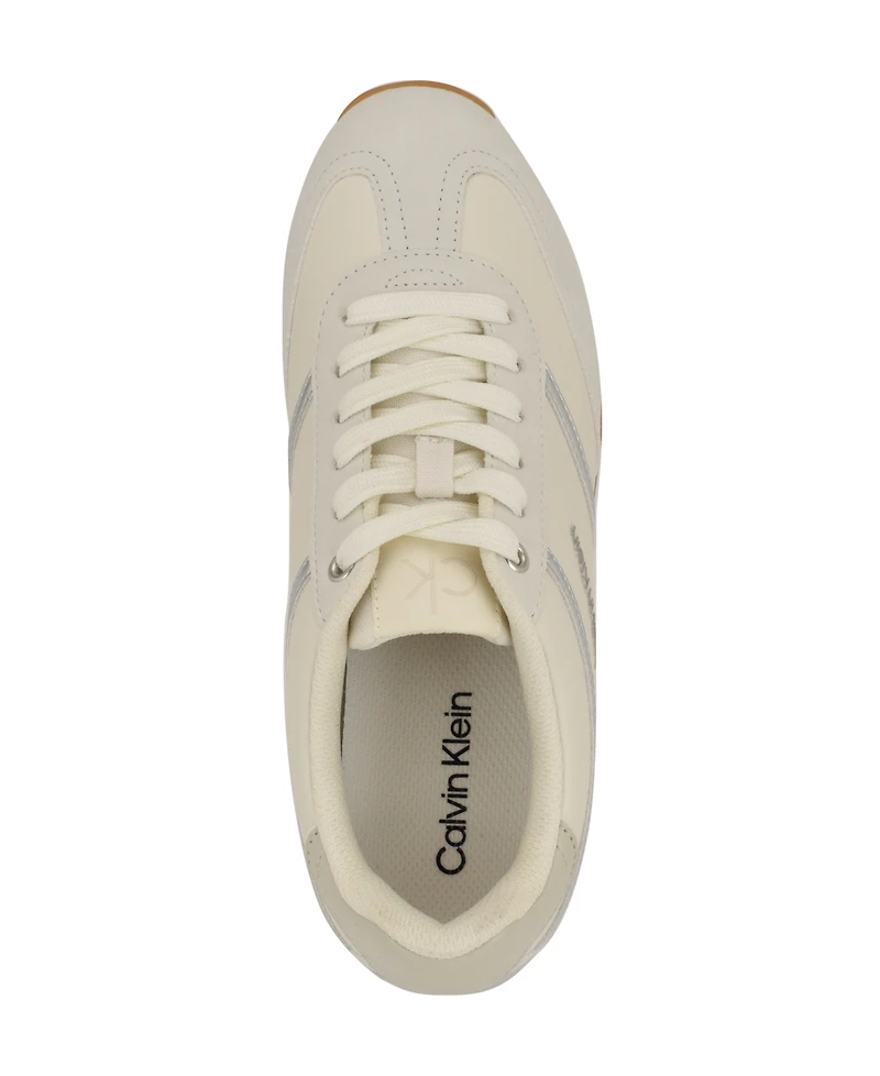 Calvin Klein Women's Avyenna Retro Lace-Up Sneakers