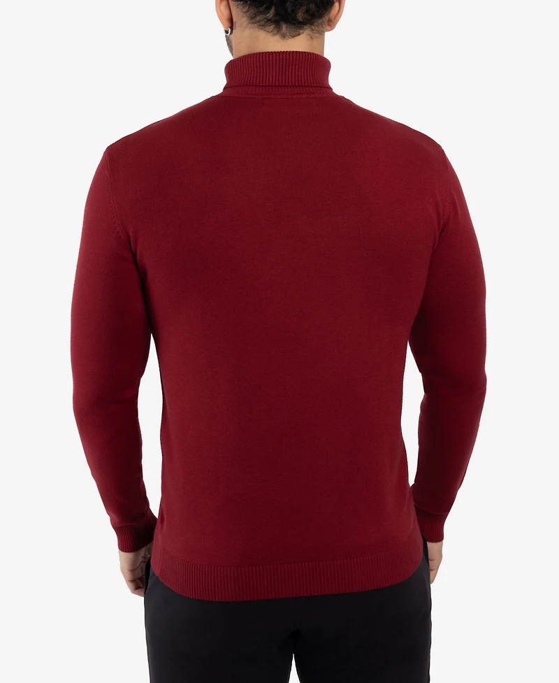 X-Ray Men's Turtleneck Pull Over Sweater