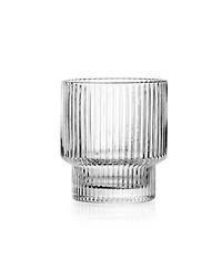 Godinger Sullivan Street Fluted Double Old Fashioned Glasses, Set of 4