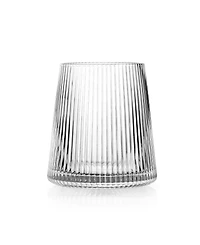 Godinger Sullivan Street Fluted Stemless Wine Glasses, Set of 4