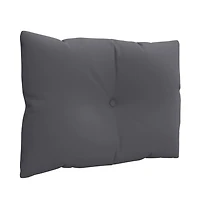 vidaXL Pallet Cushions 3 pcs Anthracite Fabric