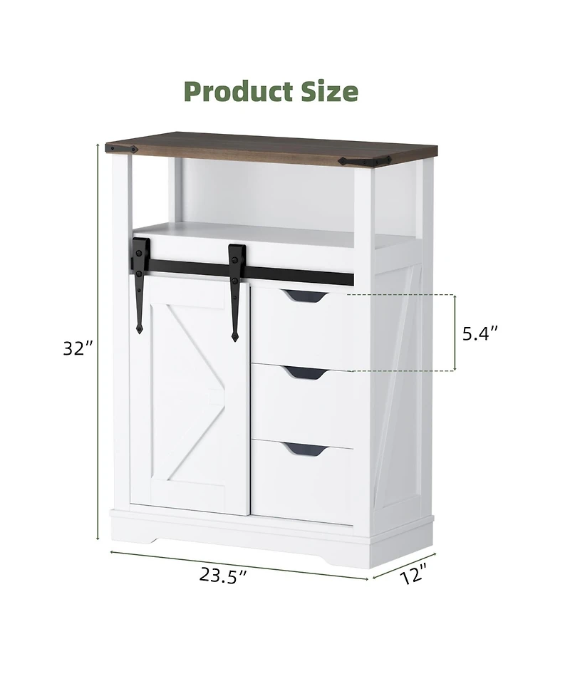 gaomon Bathroom Floor Cabinet