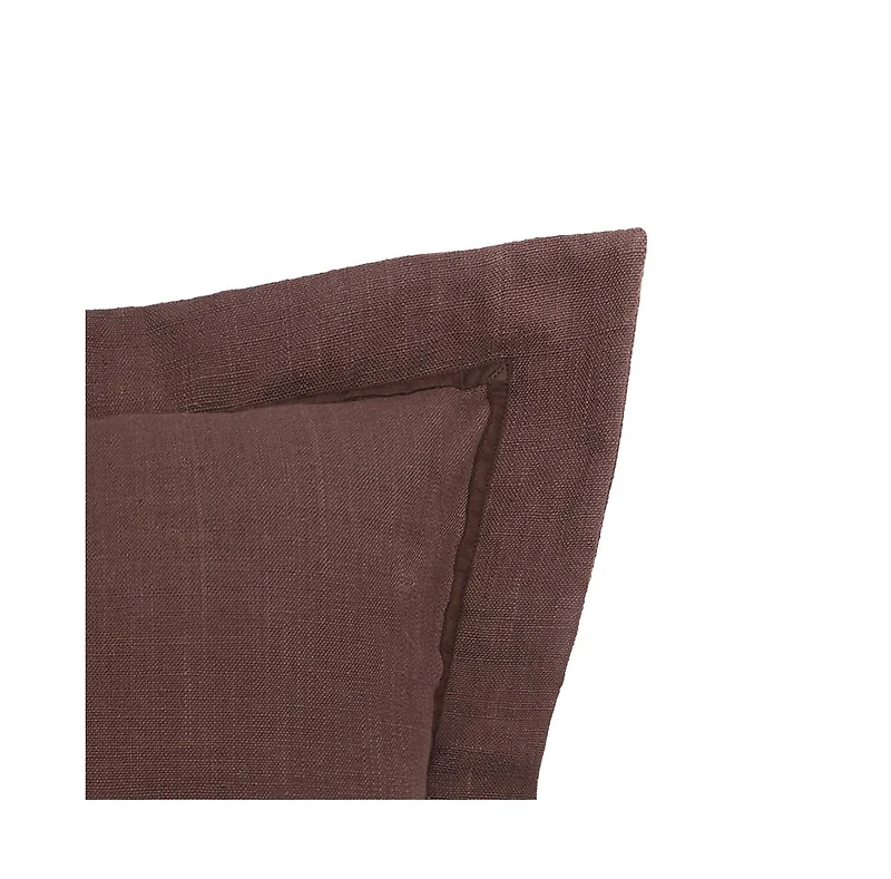 C&F Home Cocoa Flange 18" x 18" Throw Pillow