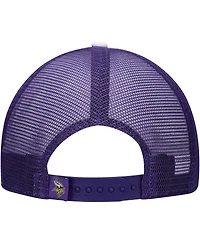 New Era Big Boys and Girls Purple Minnesota Vikings Sport Night Color Block 9FORTY A-Frame Trucker Adjustable Hat