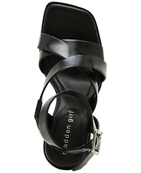 Madden Girl Hero Strappy Block-Heel City Sandals