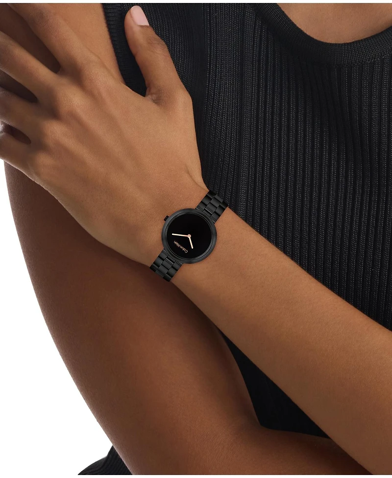Calvin Klein Women's Ck Pure Ceramic Bracelet Watch