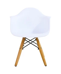 Gouun 3 Pieces Kid's Modern Round Table Chair Set
