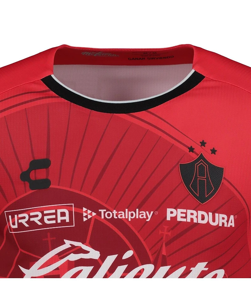 Charly Men's Red Club Atlas 2024/25 Third Authentic Jersey