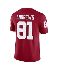 Jordan Men's Mark Andrews Crimson Oklahoma Sooners Alumni Player Game Jersey