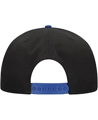 New Era Men's Black/Royal Dallas Cowboys Star Golfer Snapback Hat