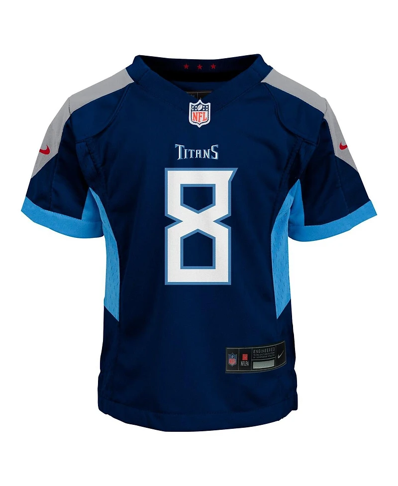 Nike Baby Boys and Girls Will Levis Navy Tennessee Titans Game Jersey