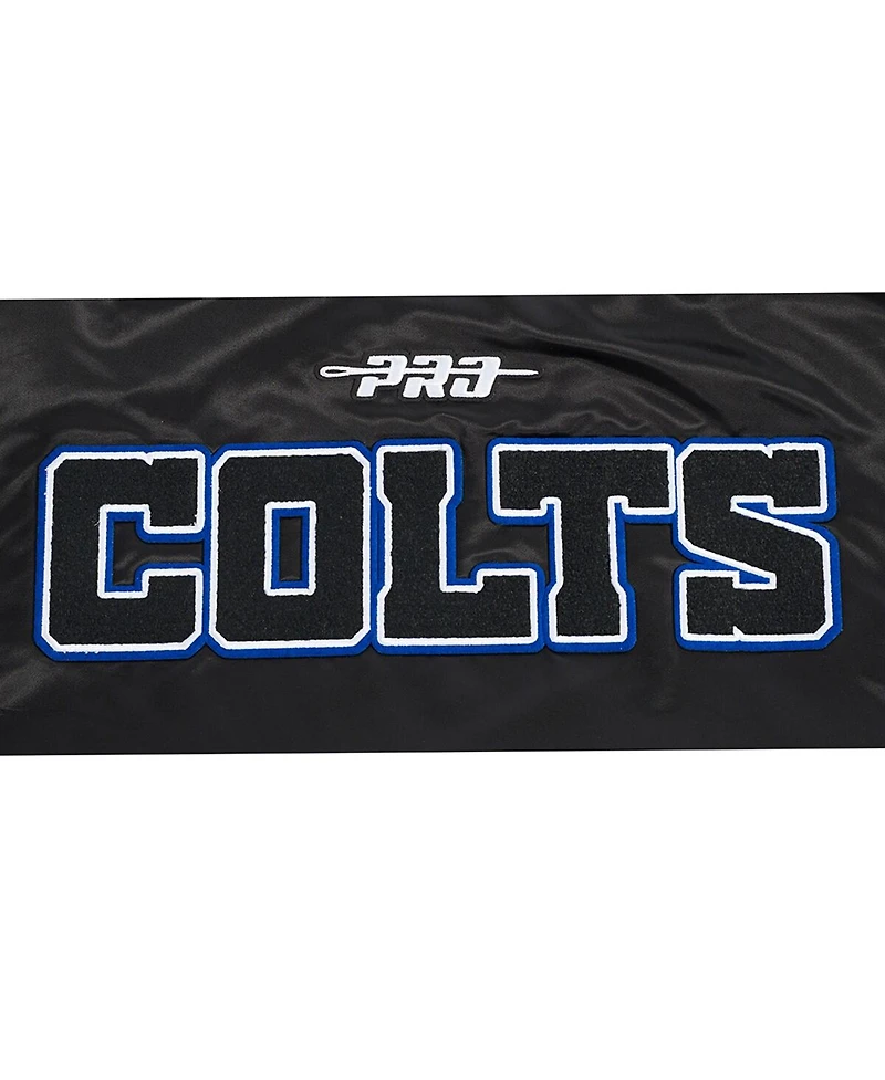 Pro Standard Men's and Women's Black Indianapolis Colts Indiana Nights Colts Bomber Jacket