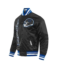 Pro Standard Men's and Women's Black Indianapolis Colts Indiana Nights Colts Bomber Jacket