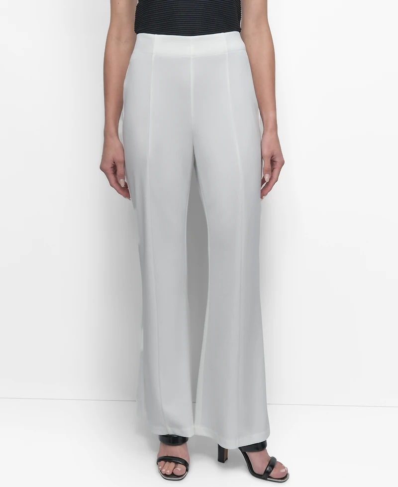 Dkny Women's Front-Seam Pull-On Trousers