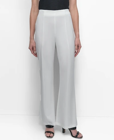 Dkny Women's Front-Seam Pull-On Trousers