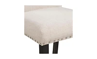 5-Piece Faux Marble Dining Set – Table with 4 Cushioned Chairs for Stylish Home Dining