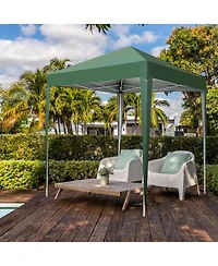 Slickblue Practical Waterproof Right-Angle Folding Tent for Outdoor Events and Easy Setup