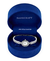 Danecraft Women's Fine Silver Plated Analog Watch