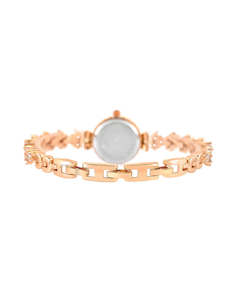Danecraft Women's 18K Fine Rosegold Plated Analog Watch