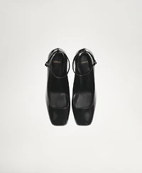 Mango Women's Patent Leather Effect Heeled Shoes