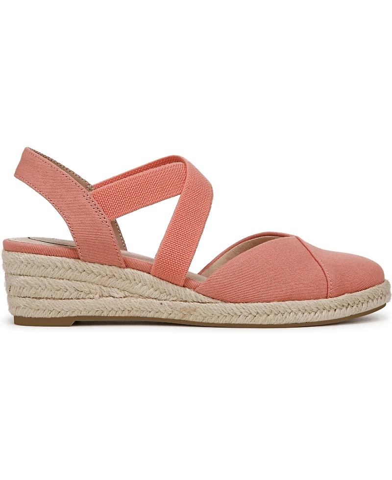 LifeStride Women's Kimball Wedge Espadrilles